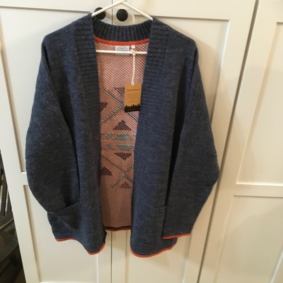 NWT PASSENGER UK CARDIGAN AZTEC DESIGN L - Picture 2 of 9
